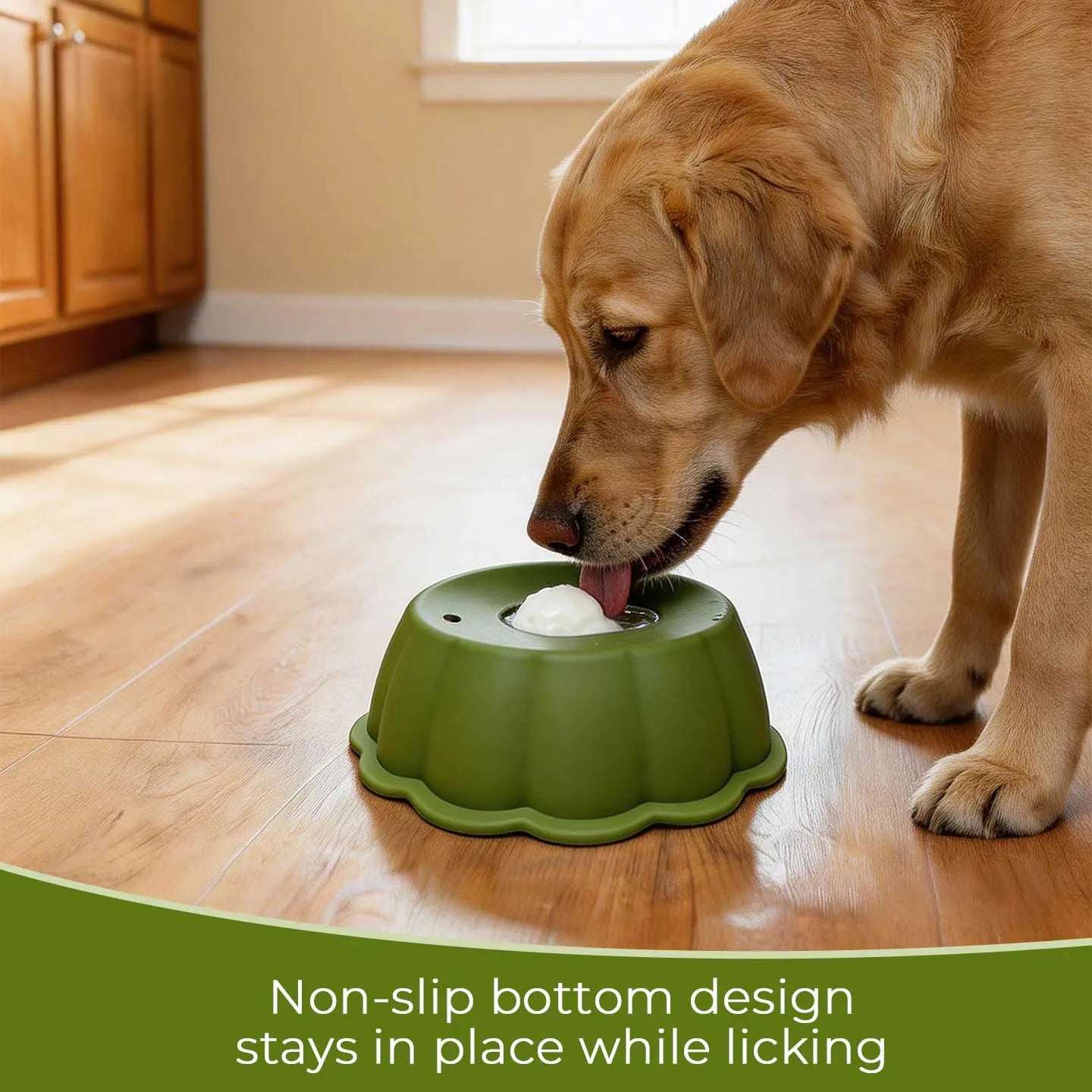 BOMUU Water Bowl,Yogurt Bowl,Dog Liquid Slow Feeder,Lick Bowl with Ball ,Oral Hygiene & Tongue Cleaning,No Mess Liquid Treat Enrichment Bowl for Dogs
